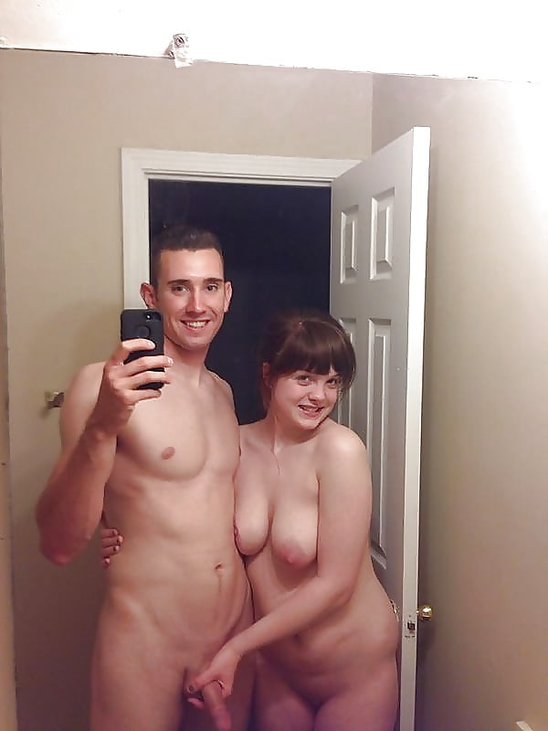 Couple nude selfie