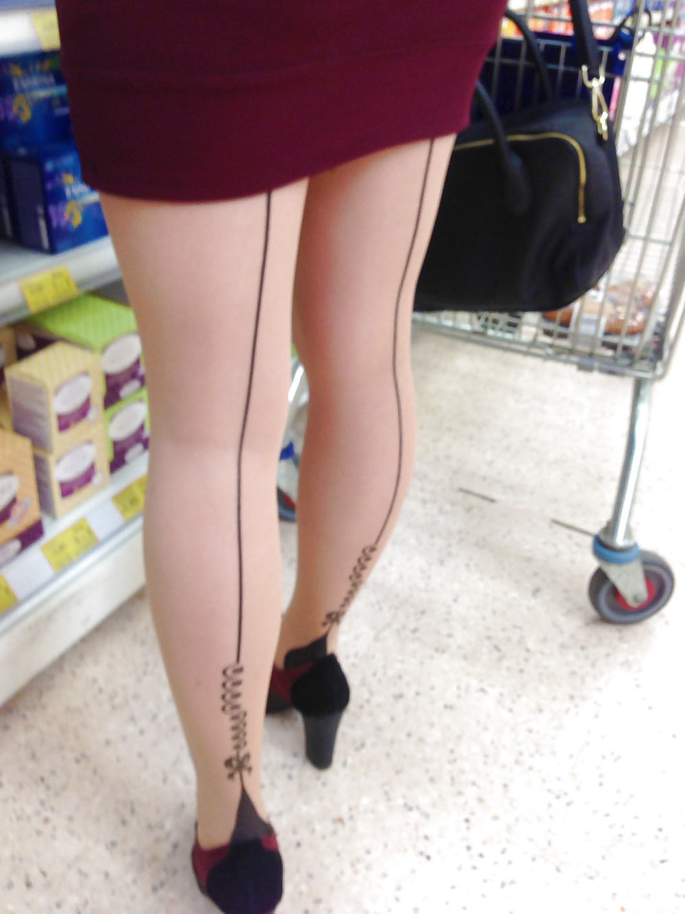 Porn image stockings ,tights and high heels