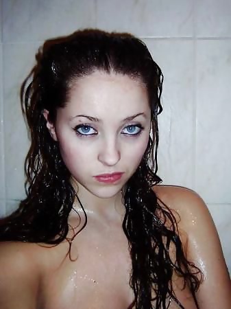 Porn image big tits teen curly hair busty amateur bath wet