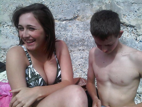 Porn image Beach and Holiday fun from Facebook