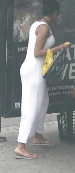 Porn image Harlem Girls in the Heat 147 New York White Dress