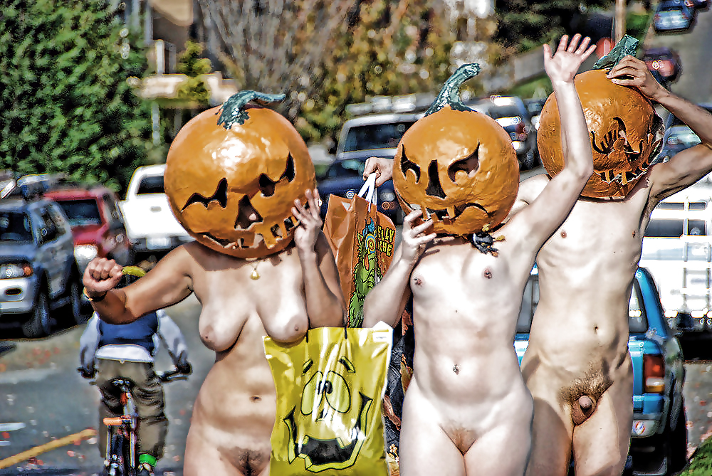 Porn image Photoshop fun - Halloween