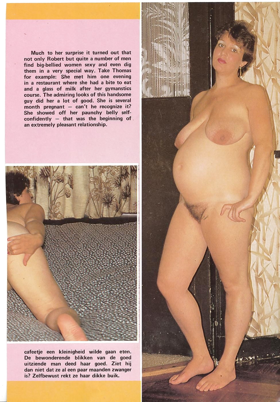 Porn image Retro Mag schwanger