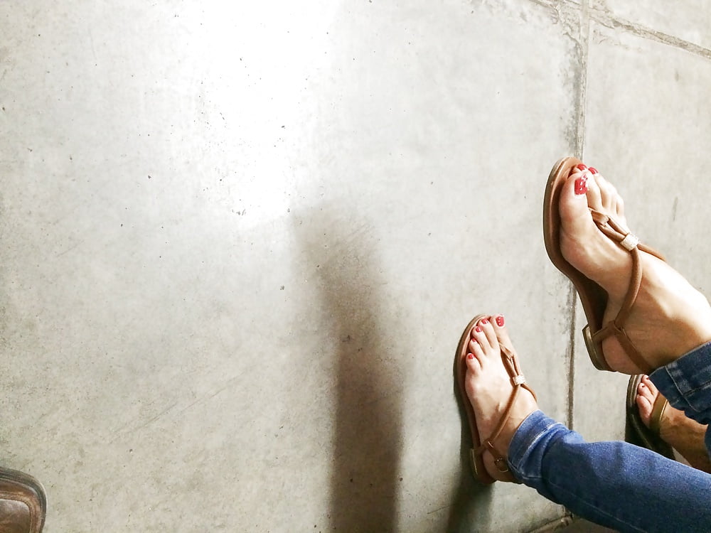 Porn image Public Feet