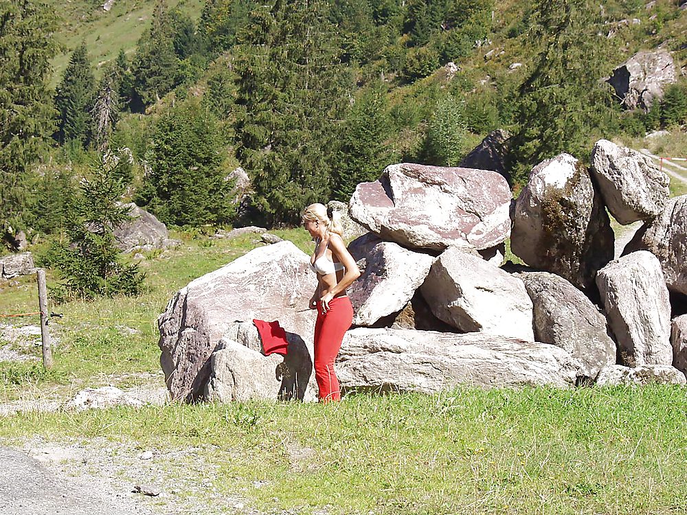 Porn image Nudist girl on vacation in Switzerland Part 2 - N. C.