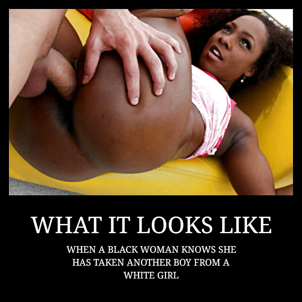 Porn image Black girls love their white boys !