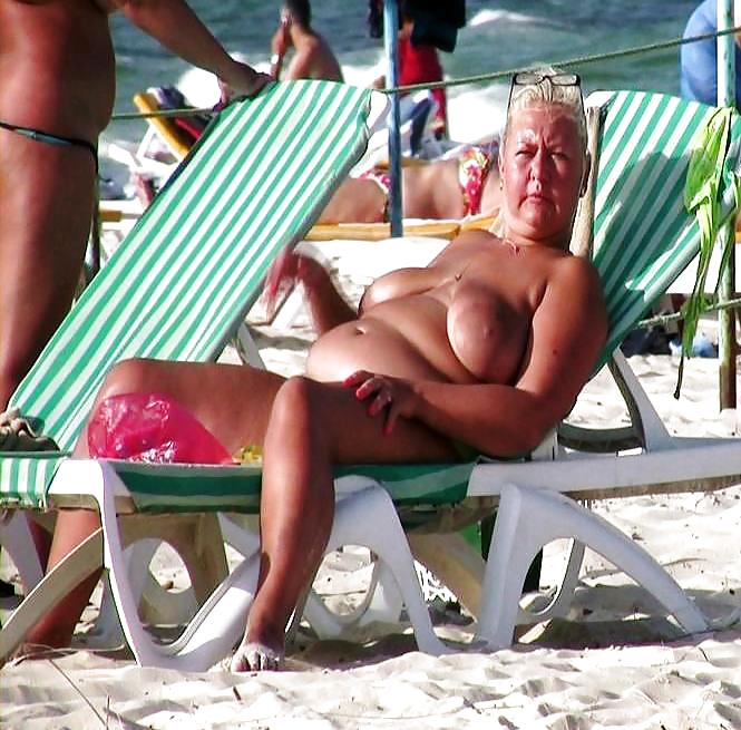 Porn image Older women sunbathing 3.