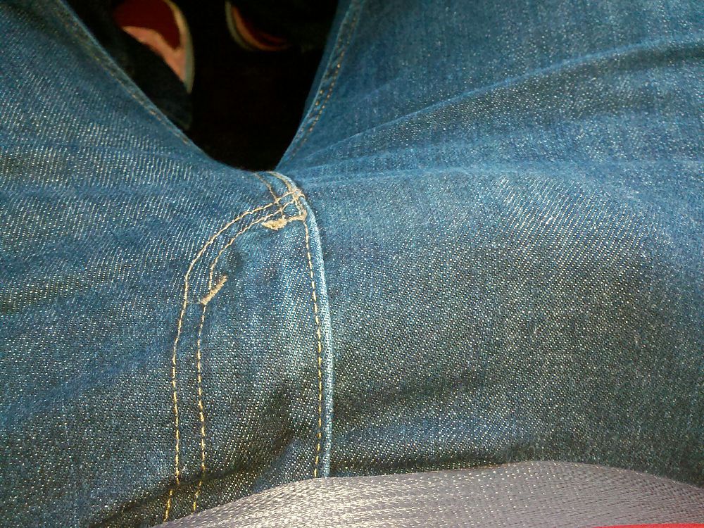 Porn image hard in pants