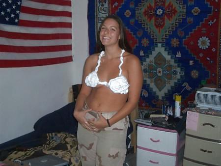 Porn image Women Military