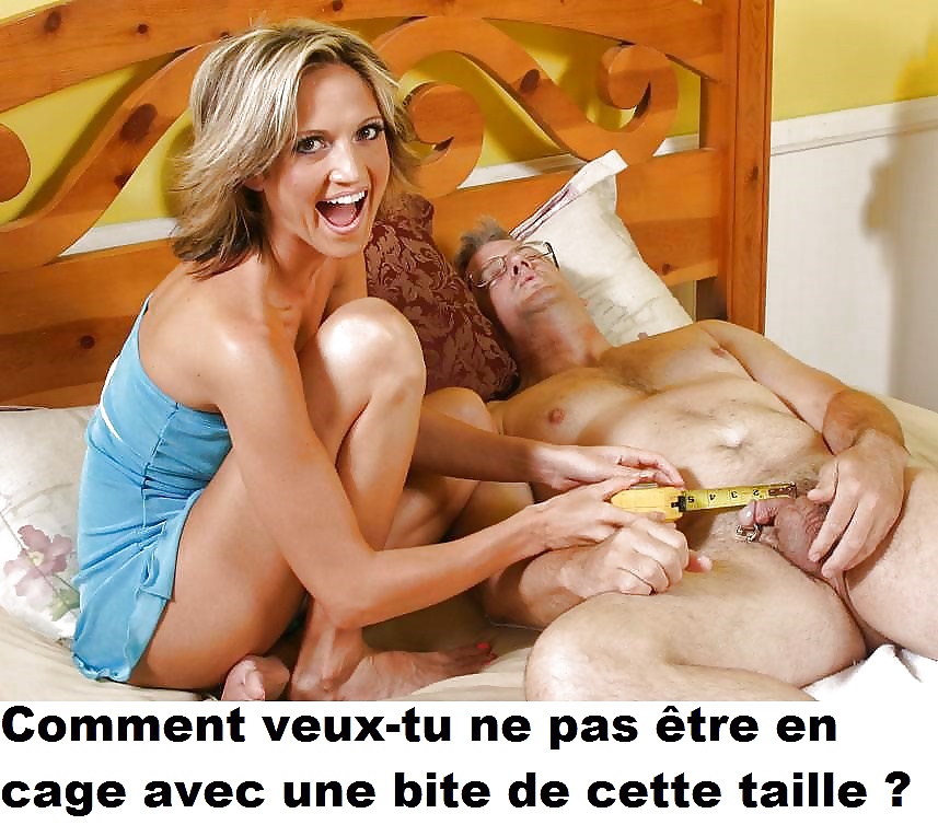 See and Save As cuckold chastity and femdom captions french po photo