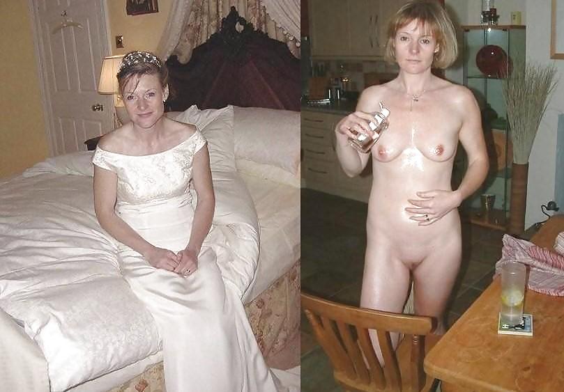 Porn Bride Undress - Real Amateur Brides - Dressed & Undressed 7 - 43 Pics | xHamster