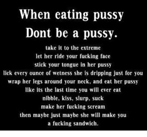 Porn image Pussy quotes