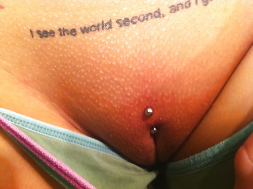 Porn image pierced pussy