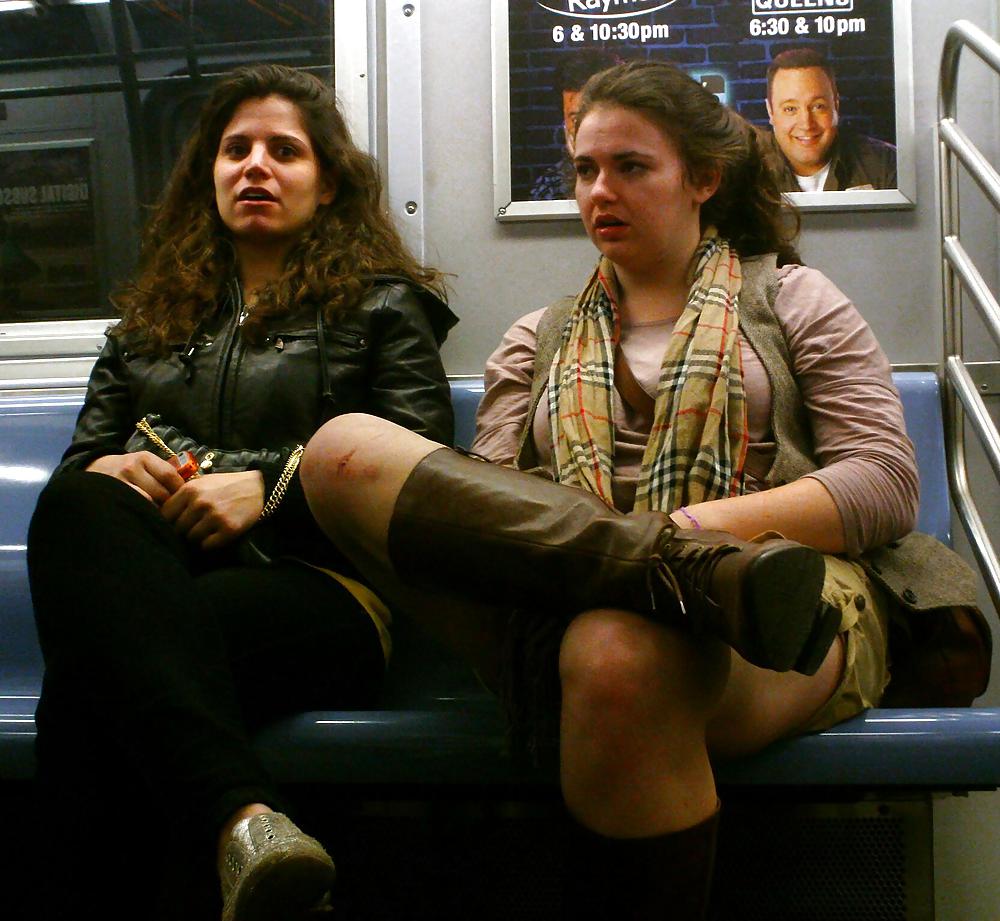 Porn image new york subway riders