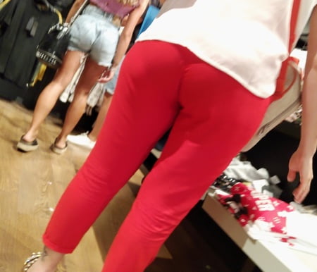 sexy legs and ass whith jeans or thight pant           
