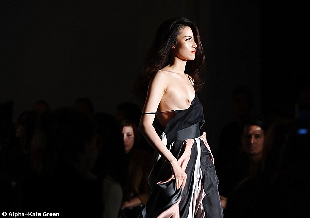 Porn image nipslips at paris fashion week