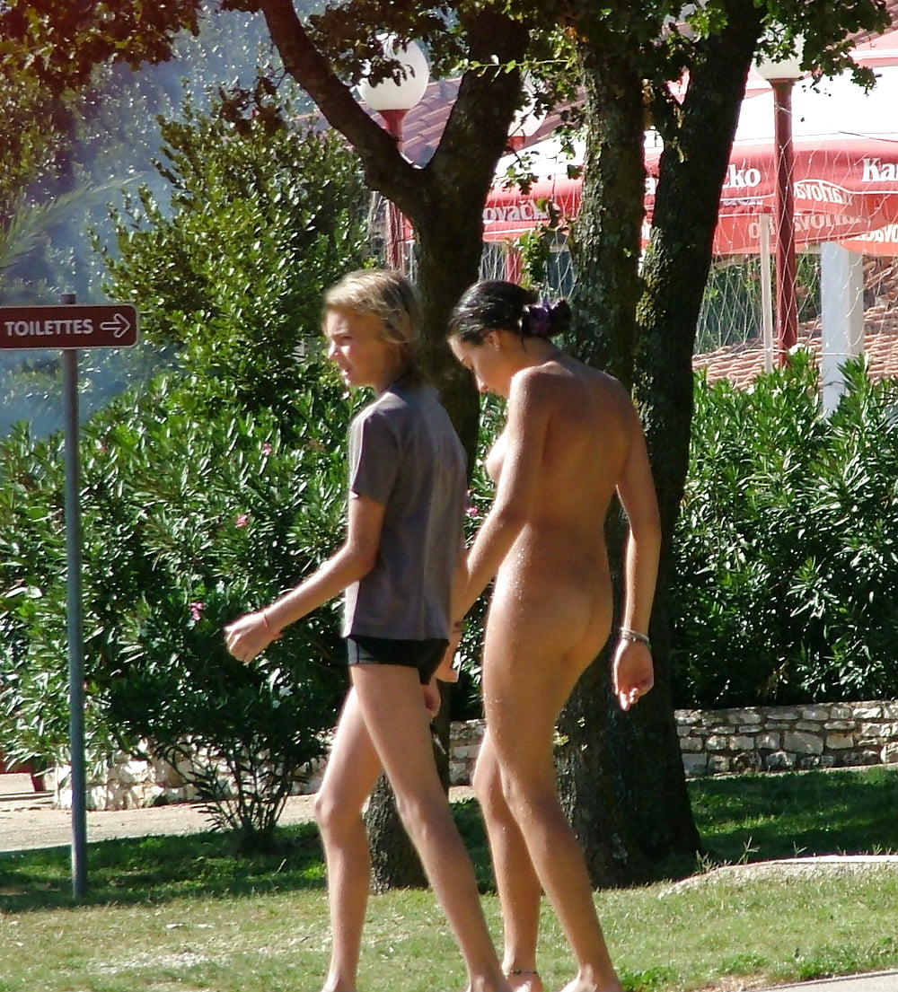 Porn image Cute teen caught nude in public