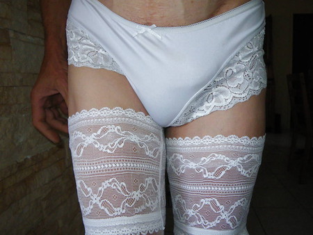 White tights
