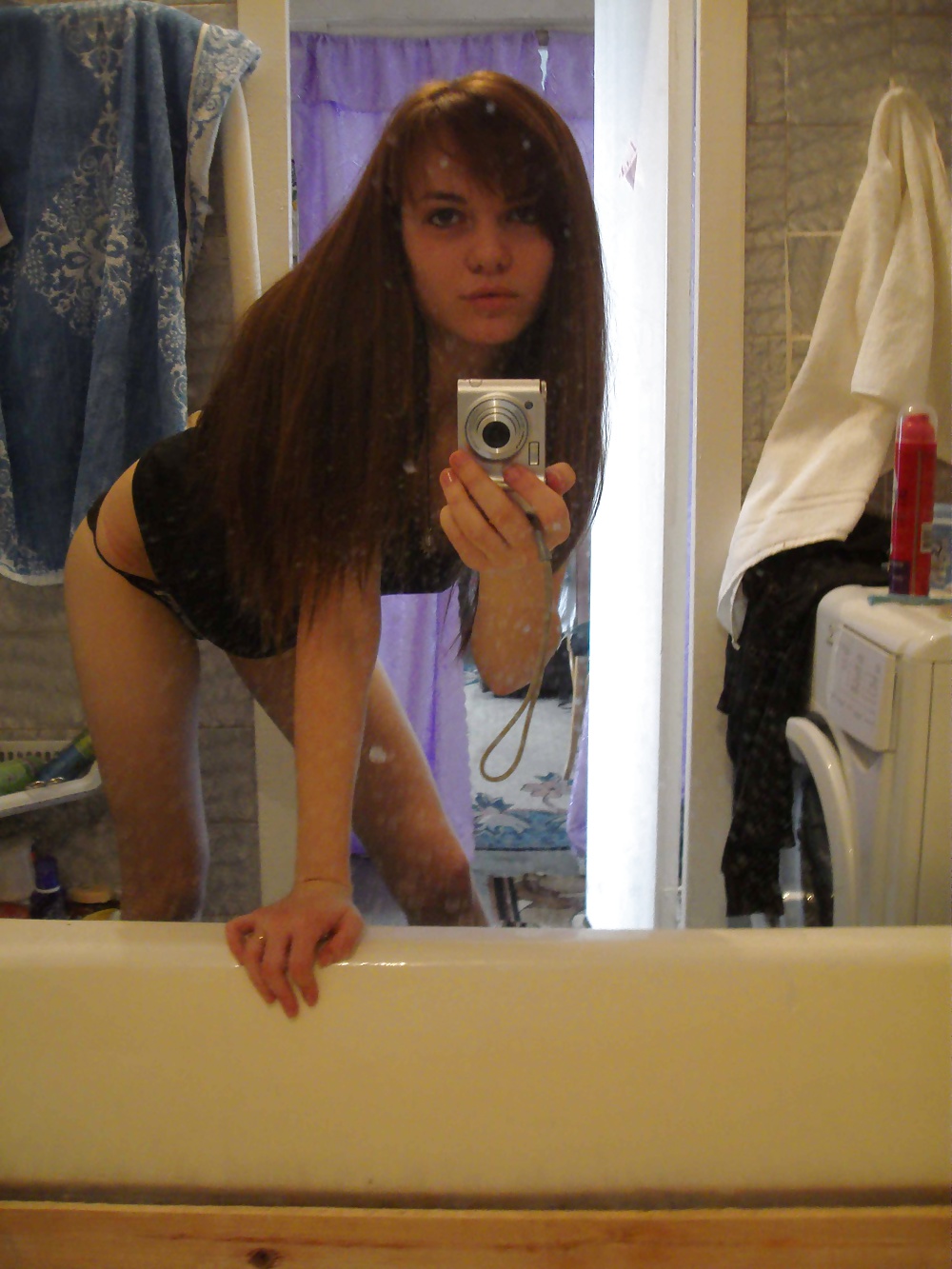 Porn image Russian teen knows how to work the camera