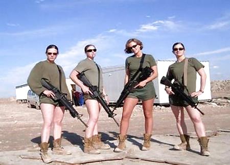 Porn image Women Military