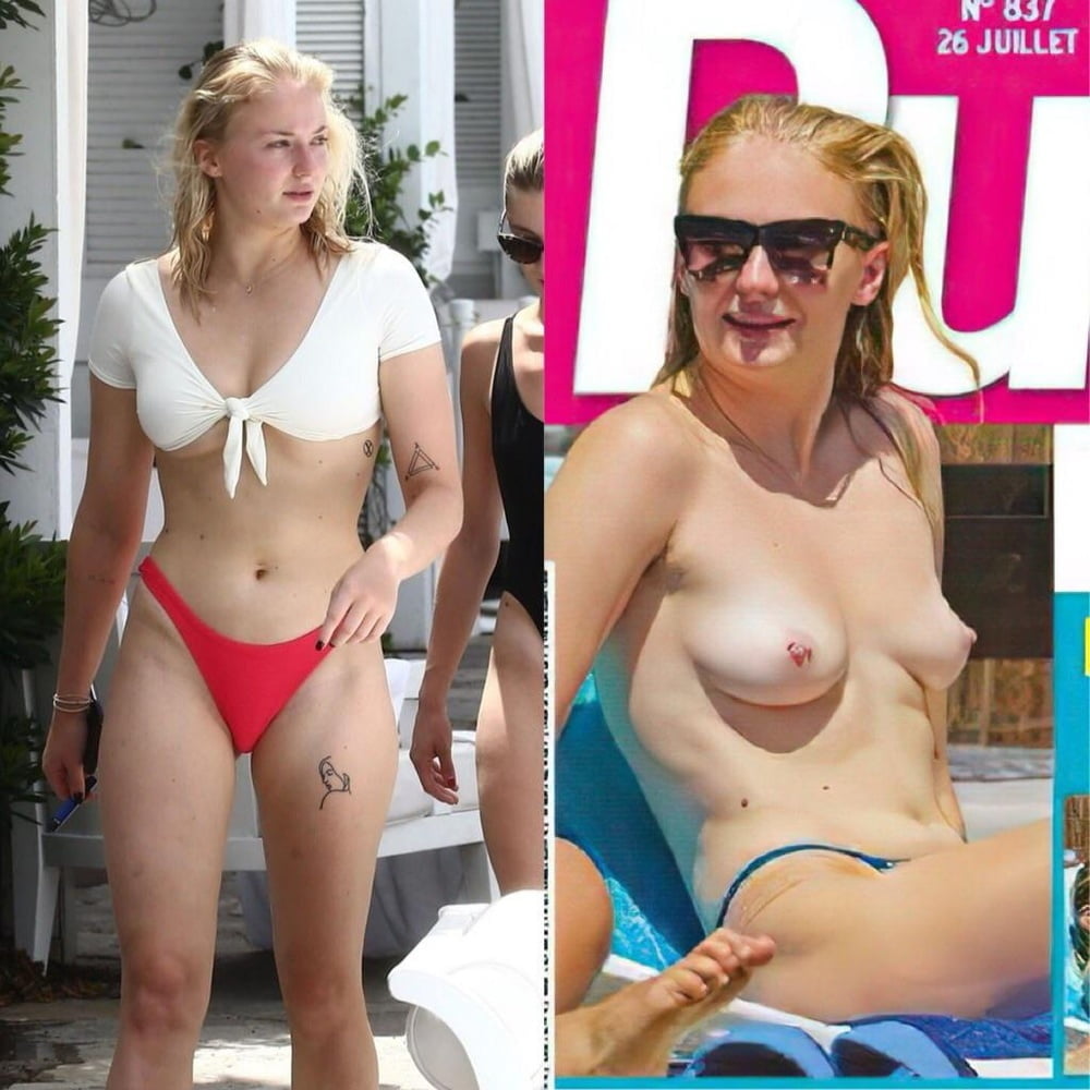 See And Save As Sophie Turner Topless In Ibiza Po