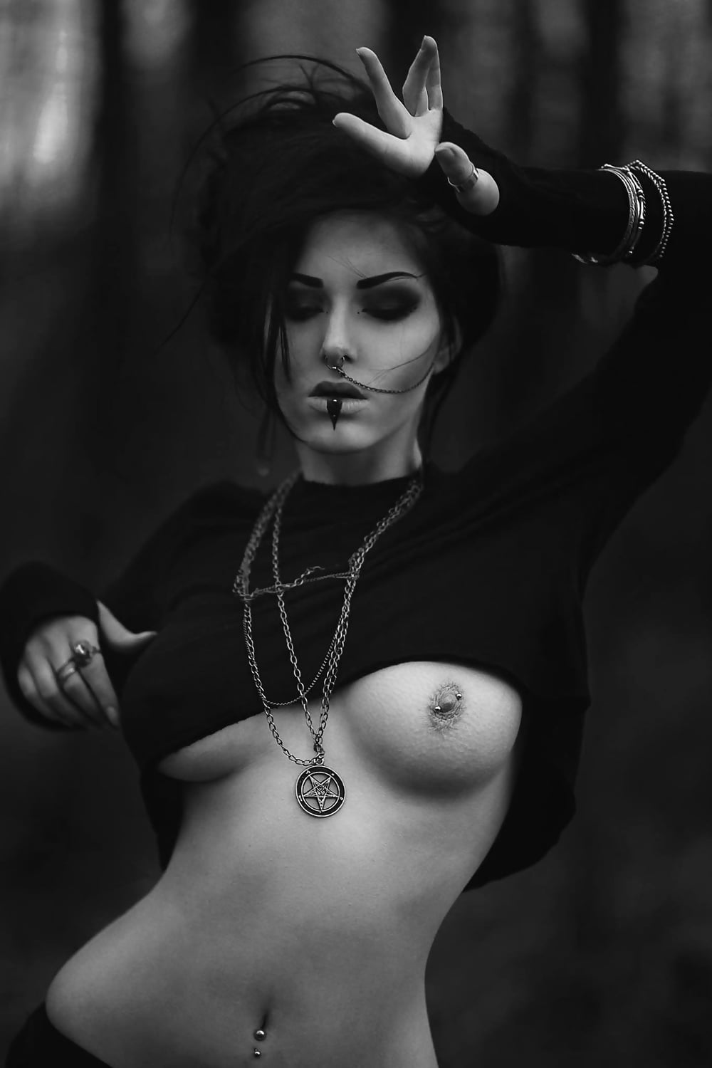 Gothic Girls Teen Nude Sex Model