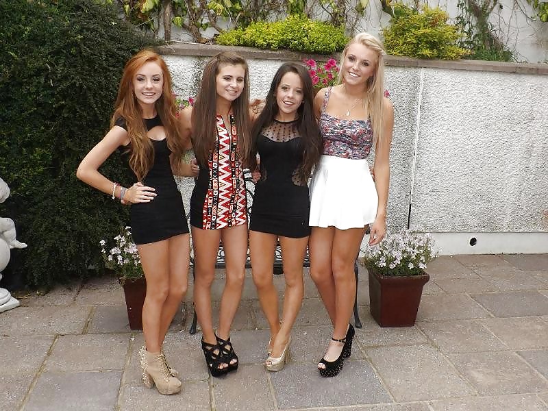 Porn image Chav getting ready for night out