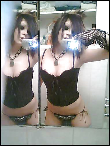 Porn image goth teen naked myspace