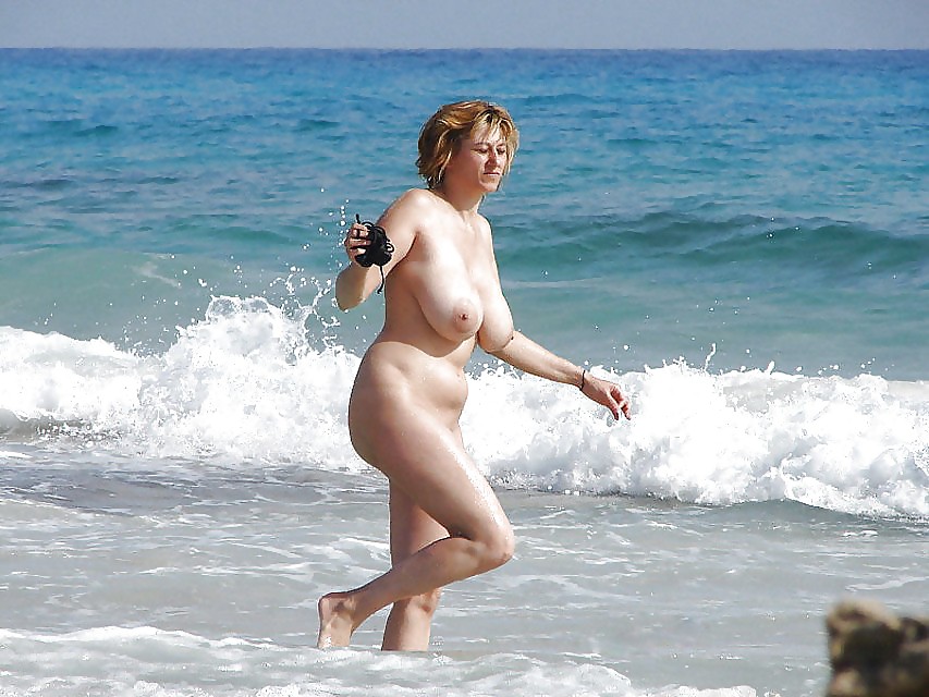 Porn image Big Boobs In Beach