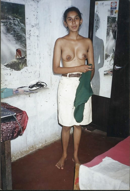 Indian Skinny Girl Showing Her Small Tits And Hairy Pussy