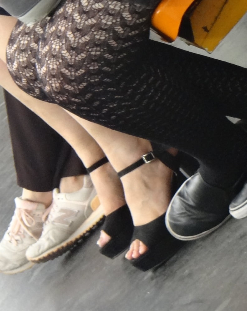 Candid mature in high heels photo #324418932