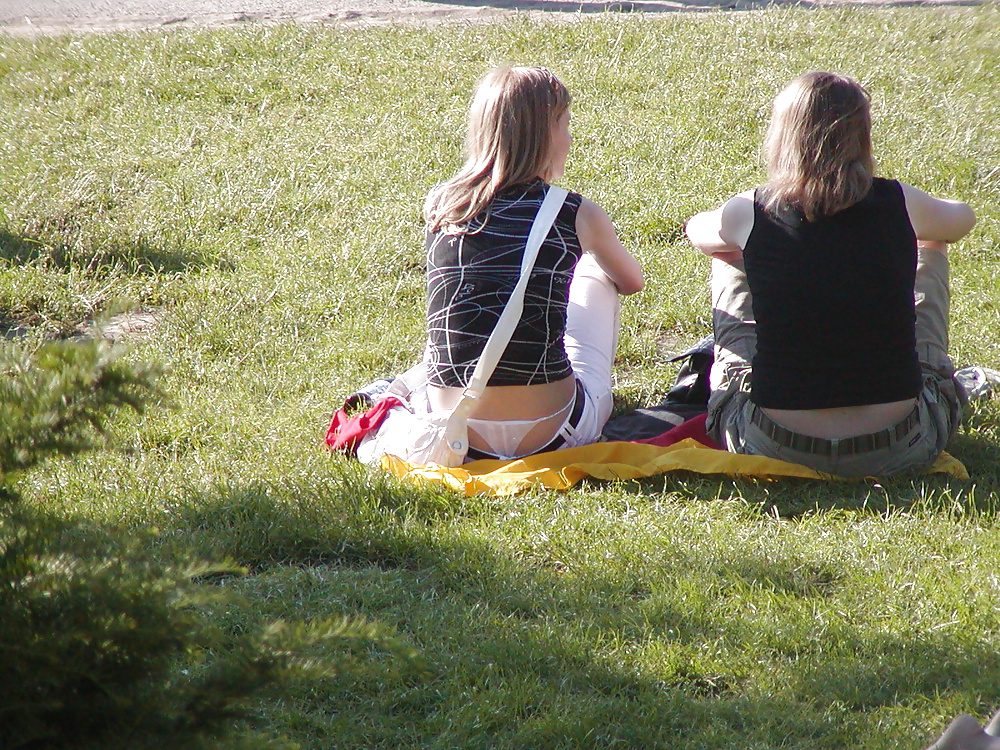 Porn image Oops thong