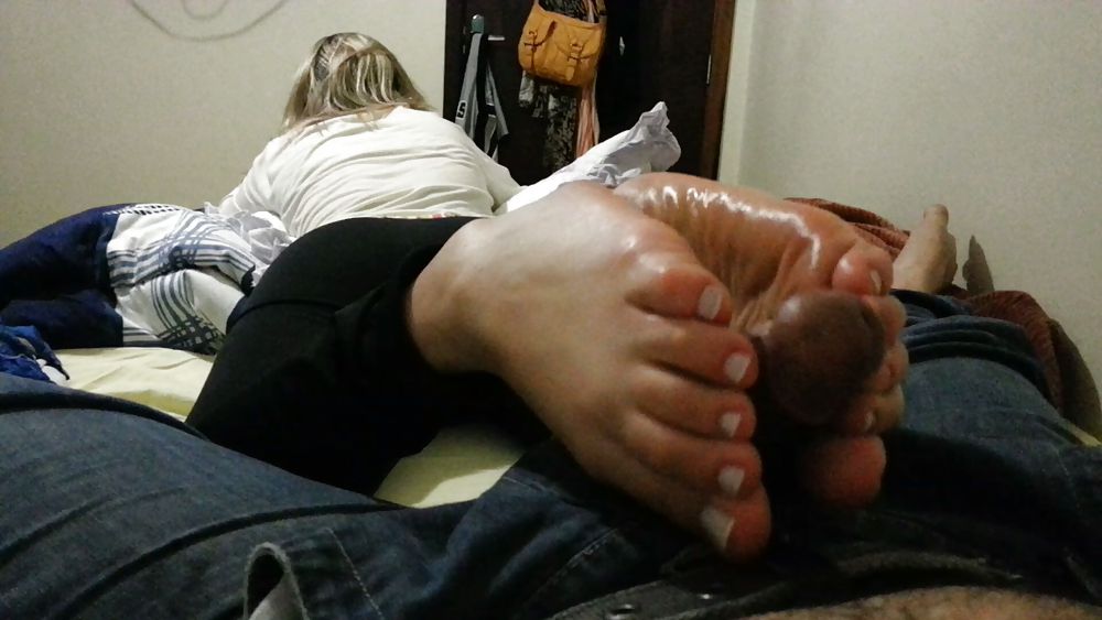 Porn image Her nails and soles