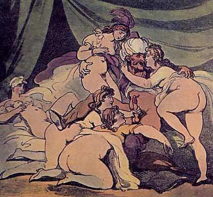 Adult Group Sex Vintage Illustrations - Orgy (retro drawings) - 24 Pics | xHamster