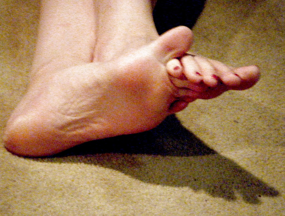 Porn image Candid Pics of my Wife's Toes -- No Trannies for a Change!