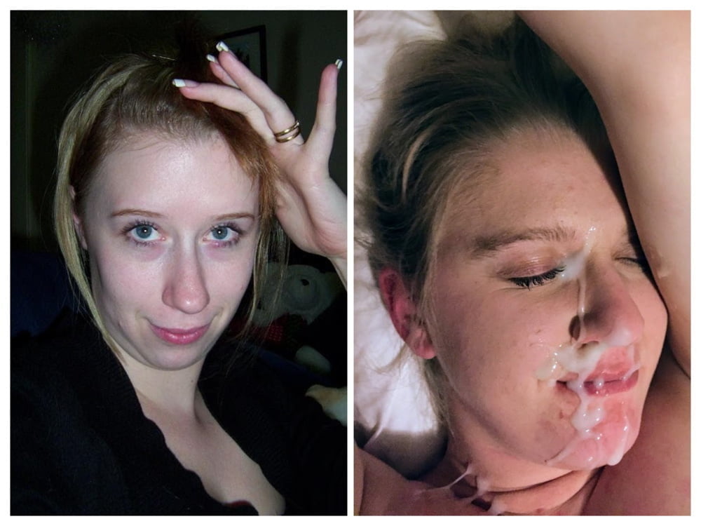 Before and After - Facial Cumshot 13 - 20 Photos 
