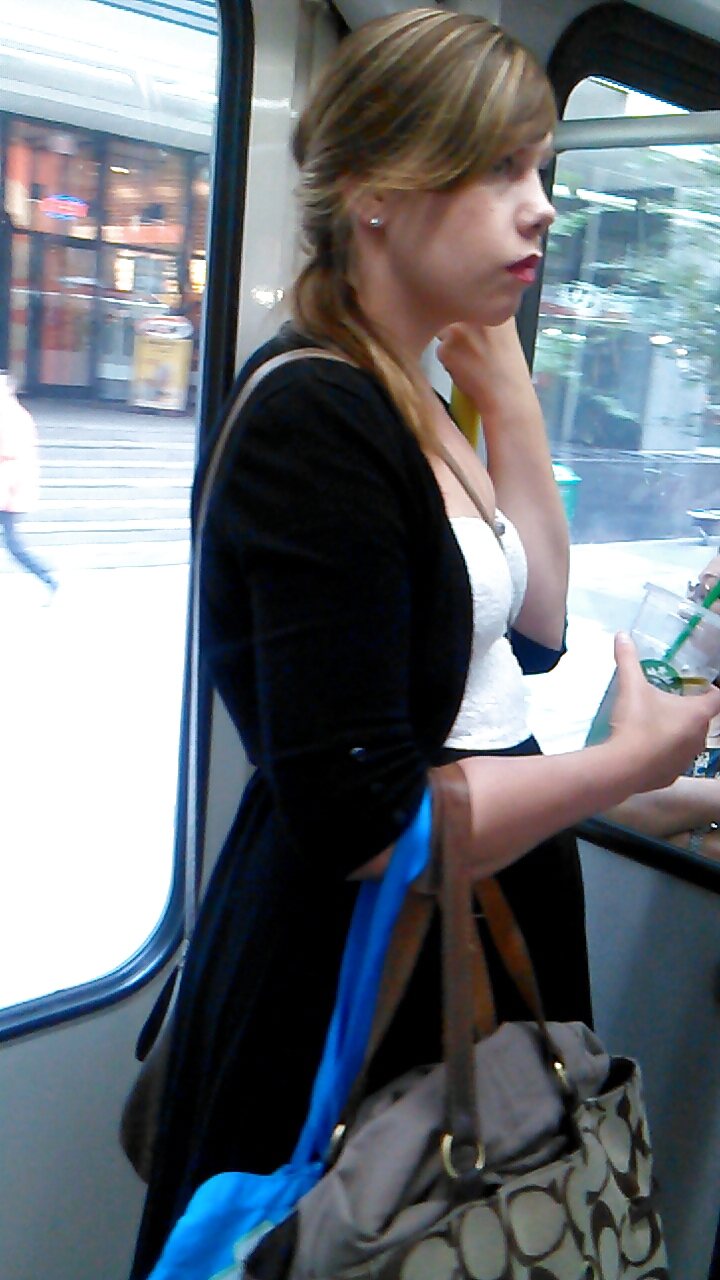 Porn image Once again, lovely ladies of public transit.