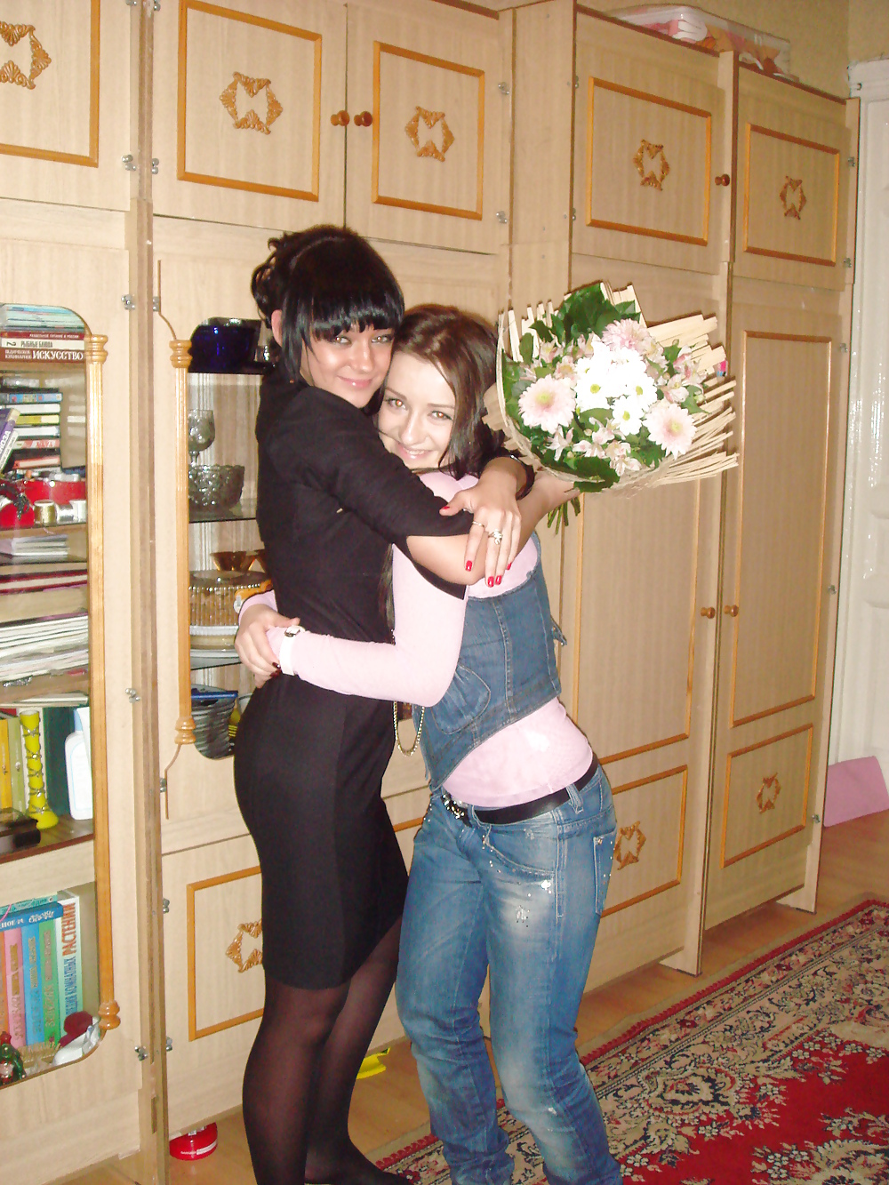 Porn image lovely brunette