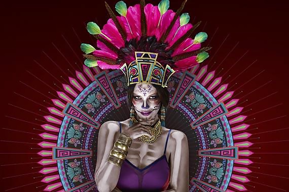 Porn image Dia de Muertos