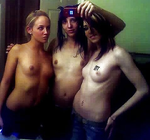 Porn image Lusty & Busty Teen Self Shots 100