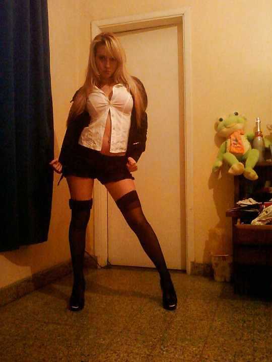 Porn image Las fotos de Claudia, rubia argentina