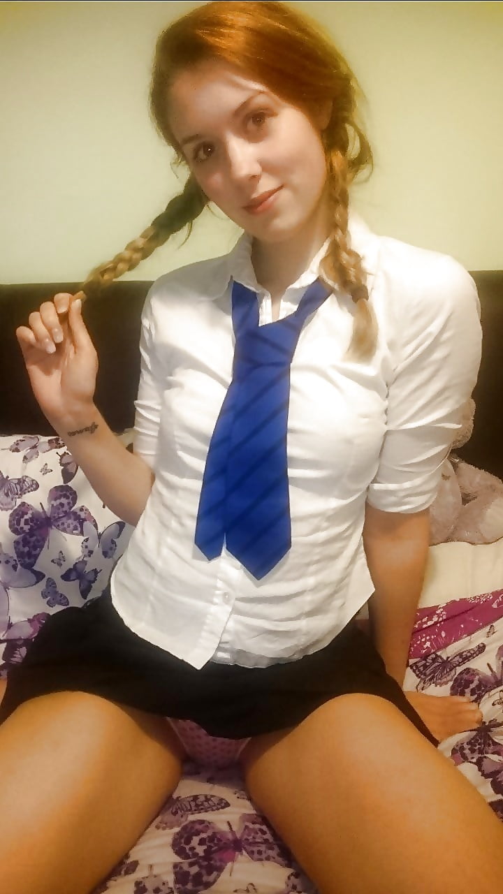 School Uniform Teen Anal