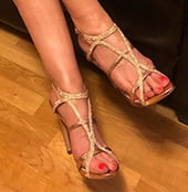 Mature lady feet