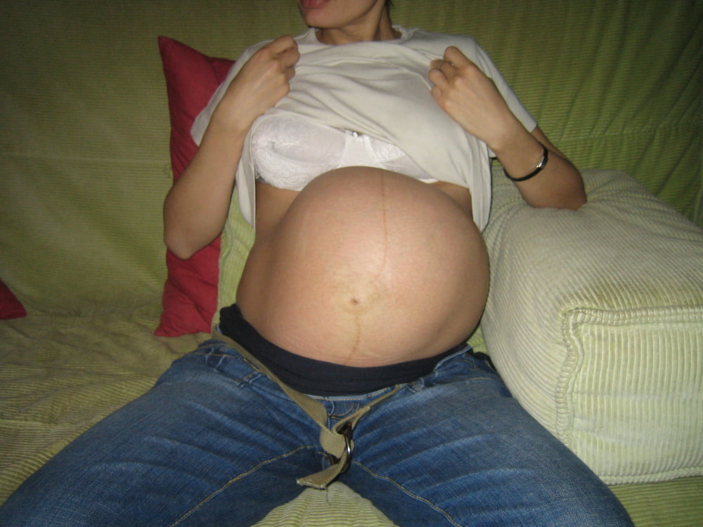 French Pregnant MILF To BE - 40 Photos 