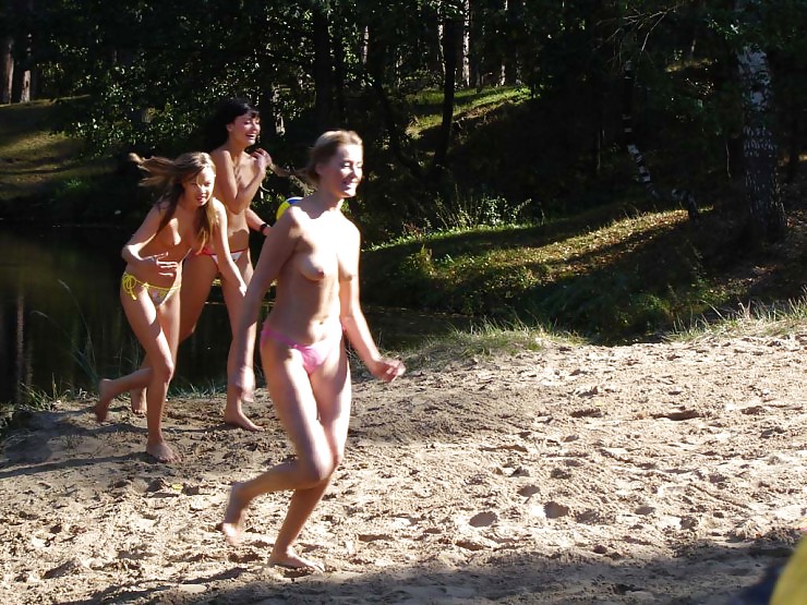 Porn image Behind the scenes-naked teens. LegendaryX
