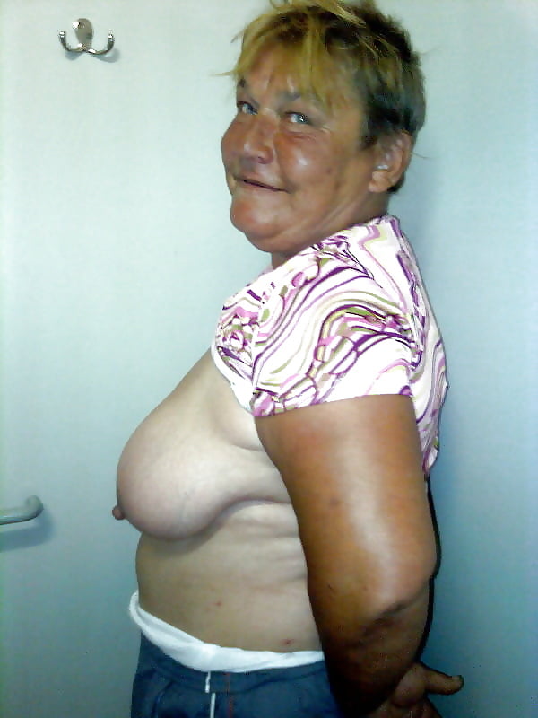Porn image Granny Mature boobs! Amateur!