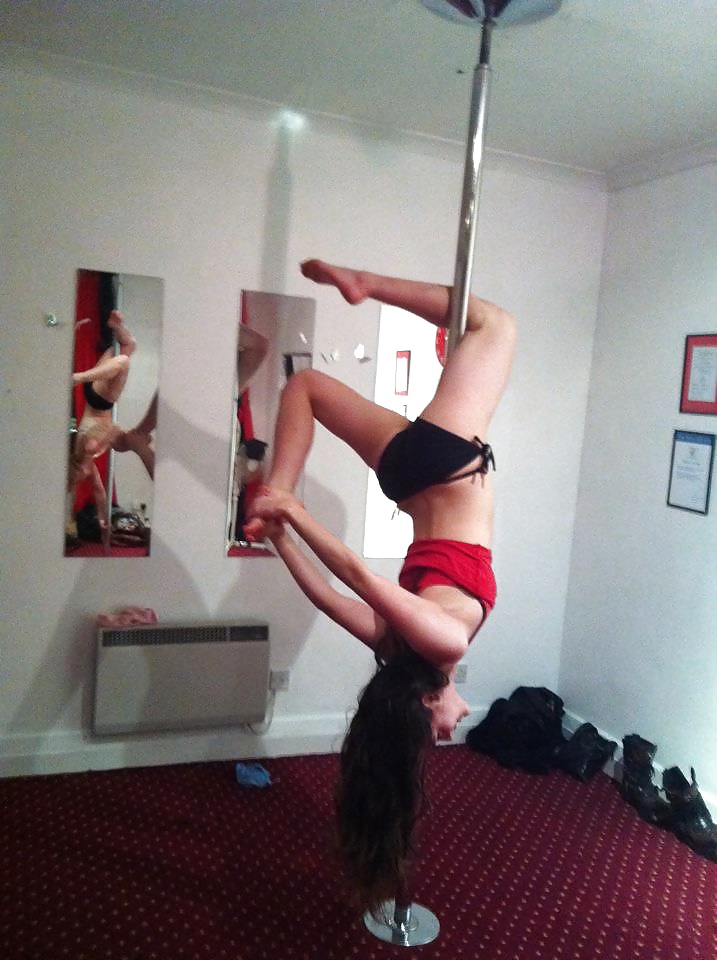 Porn image Poledancing friend for your come and comments