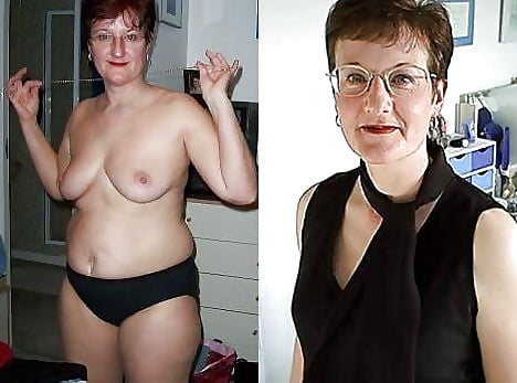 Porn image Dressed Undressed Amateur Wives