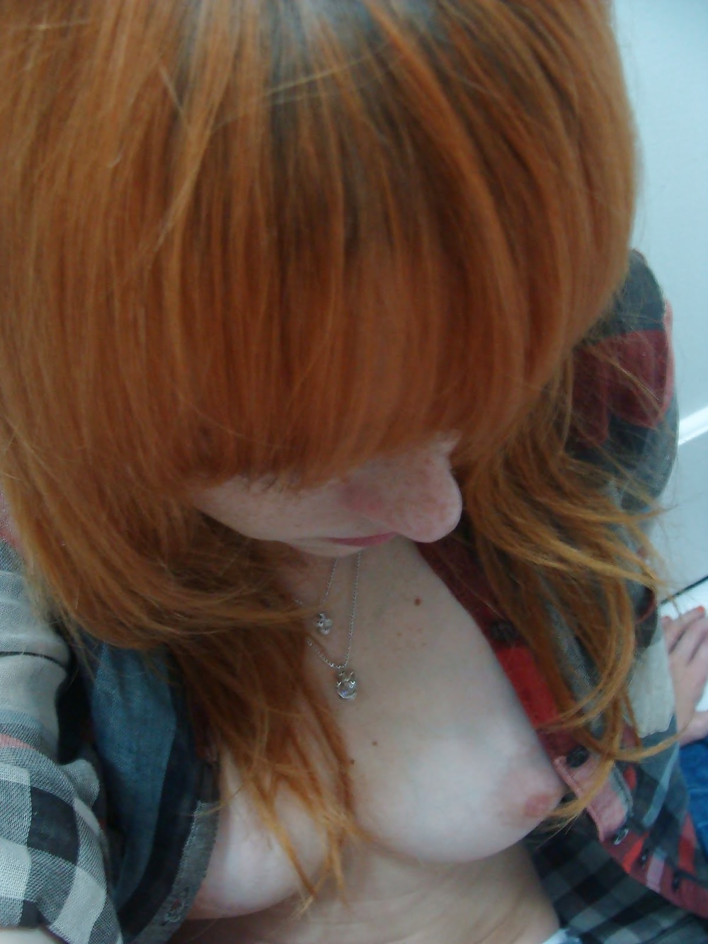 Porn image Selfie Girl #3 : Redhead Big Boobs