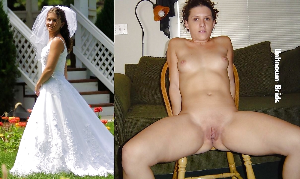 Porn image Brides, before and after..